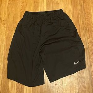 Black gym shorts